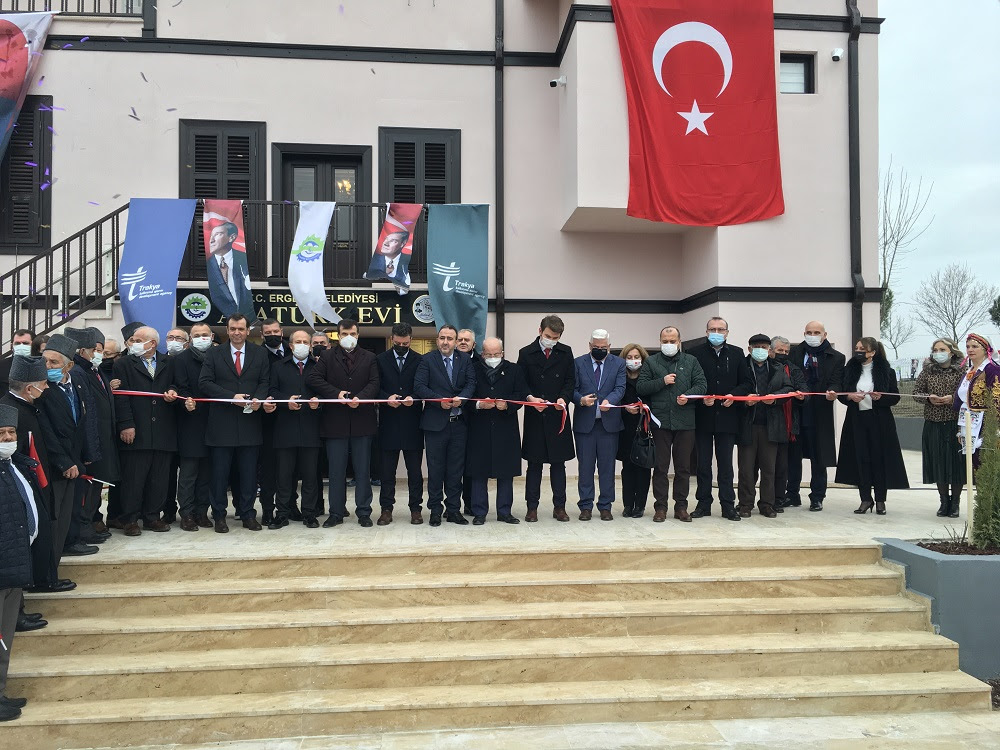 Ergene Atatürk Evi Açıldı