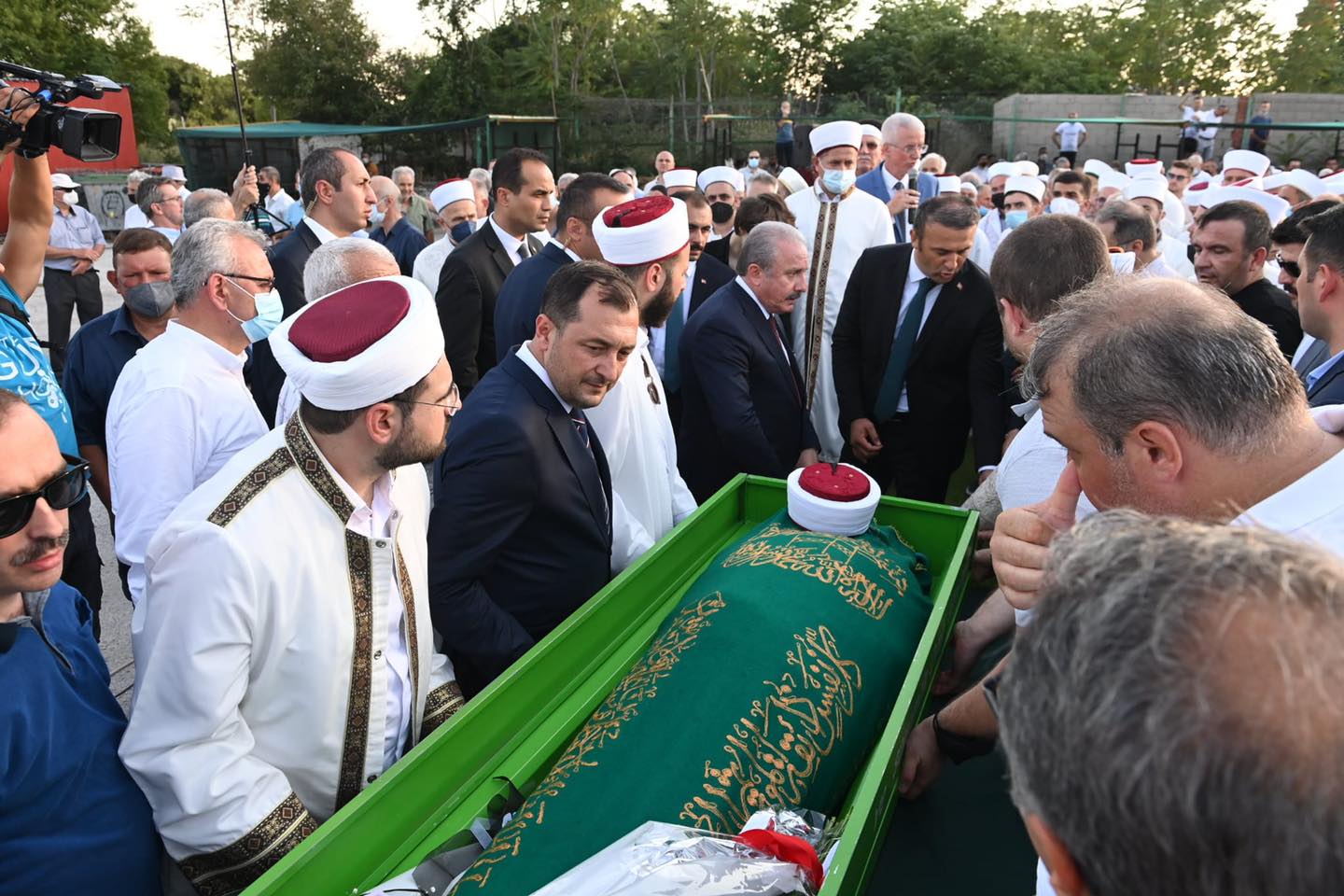 Başkan Yüksel Batı Trakya Türklerinin manevi önderi Ahmet Mete’nin cenazesine katıldı