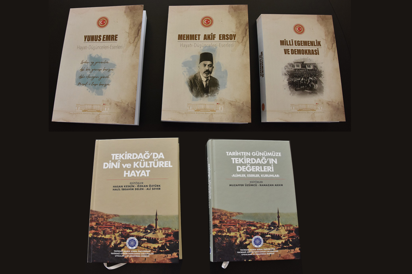 NKÜ, Beş Ayrı Kitabı Literatüre Kazandırdı