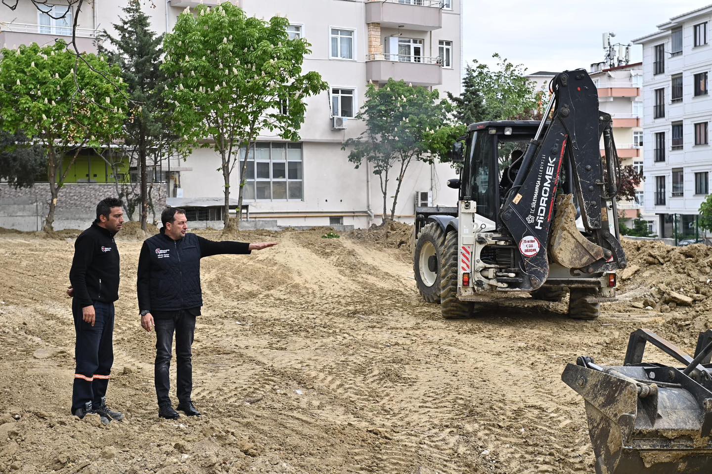 Süleymanpaşa Belediyesi yeni park alanı inşa ediyor